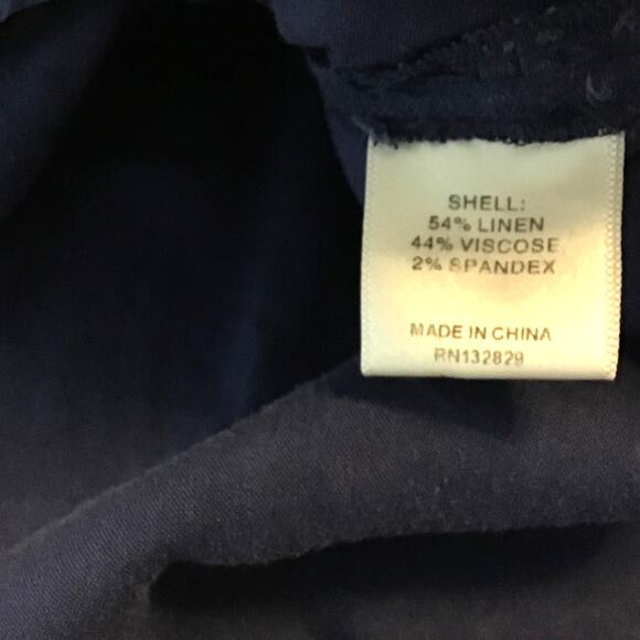 L’ academie X Revolve The Karla Midi Dress linen blend blue XS - Picture 6 of 11